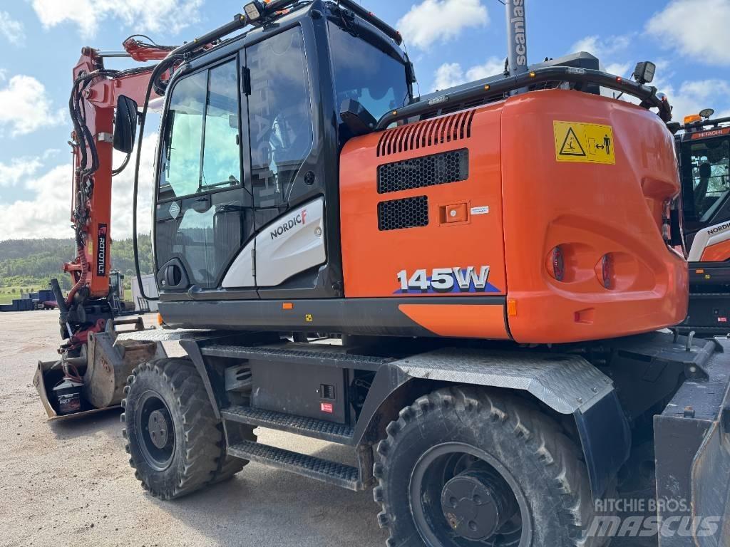 Hitachi ZX 145 W-6 Bagri na kolesih
