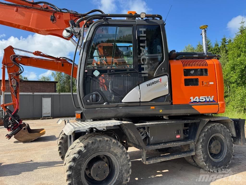 Hitachi ZX 145 W-6 Bagri na kolesih