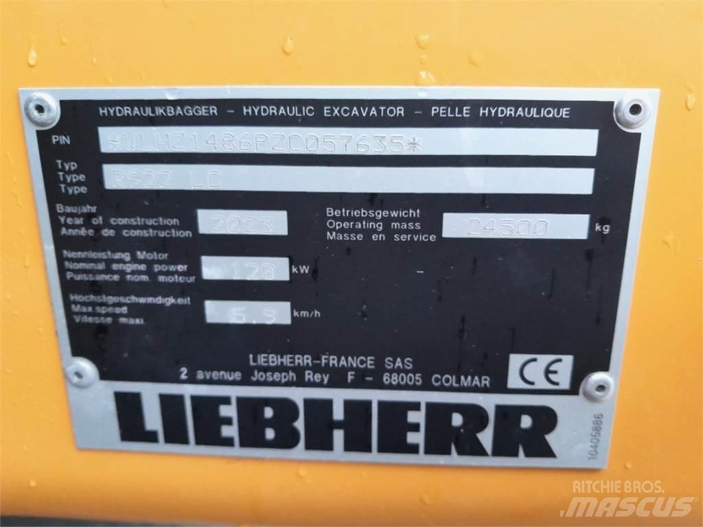Liebherr R922 Bagri goseničarji