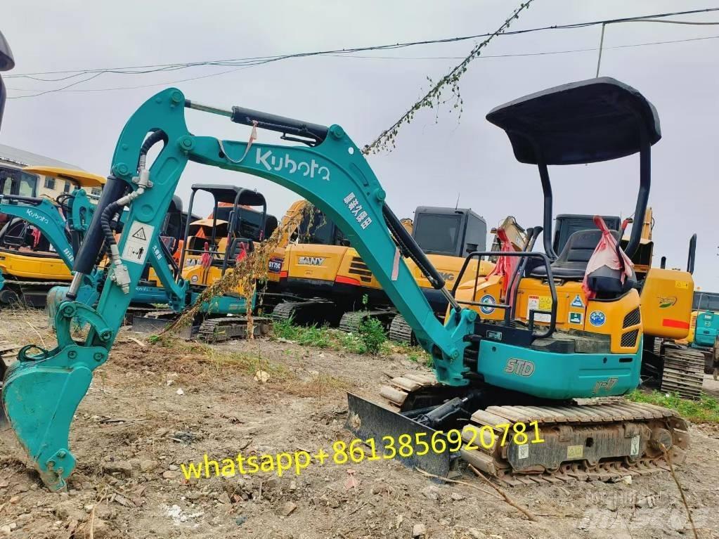 Kubota U17-3S Mini bagri <7t