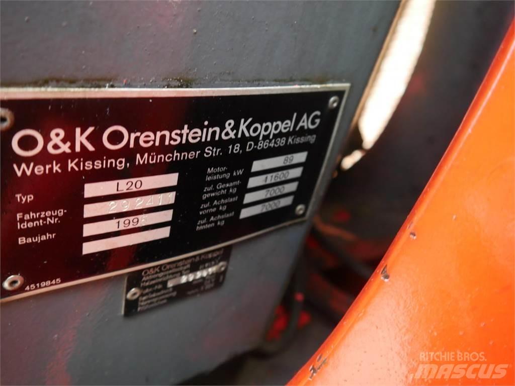 O&K L20 Kolesni nakladalci