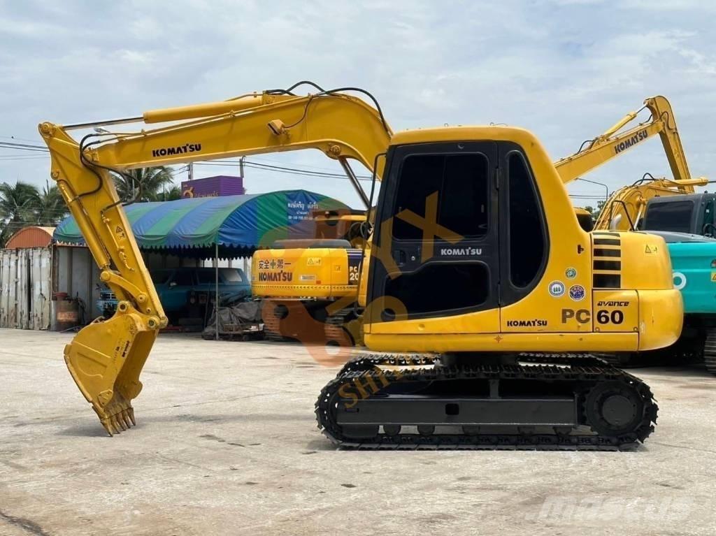 Komatsu PC 60 Bagri goseničarji
