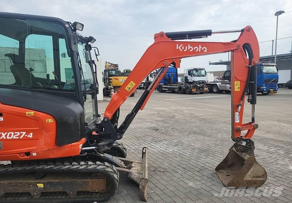 Kubota KX027-4 Mini bagri <7t