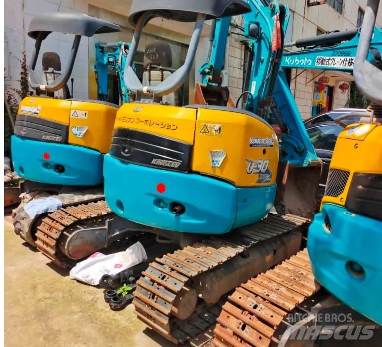 Kubota U 30 Mini bagri <7t