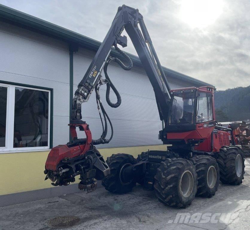 Komatsu 911.5 Harvesterji