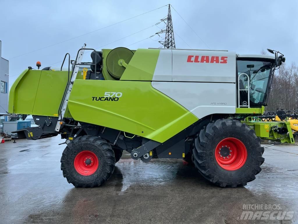 CLAAS Tucano 570 Kombajni