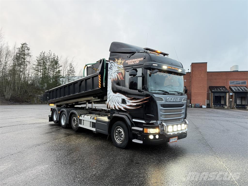 Scania R 580 8X2 Razstavljivi tovornjaki z žičnimi dvigali