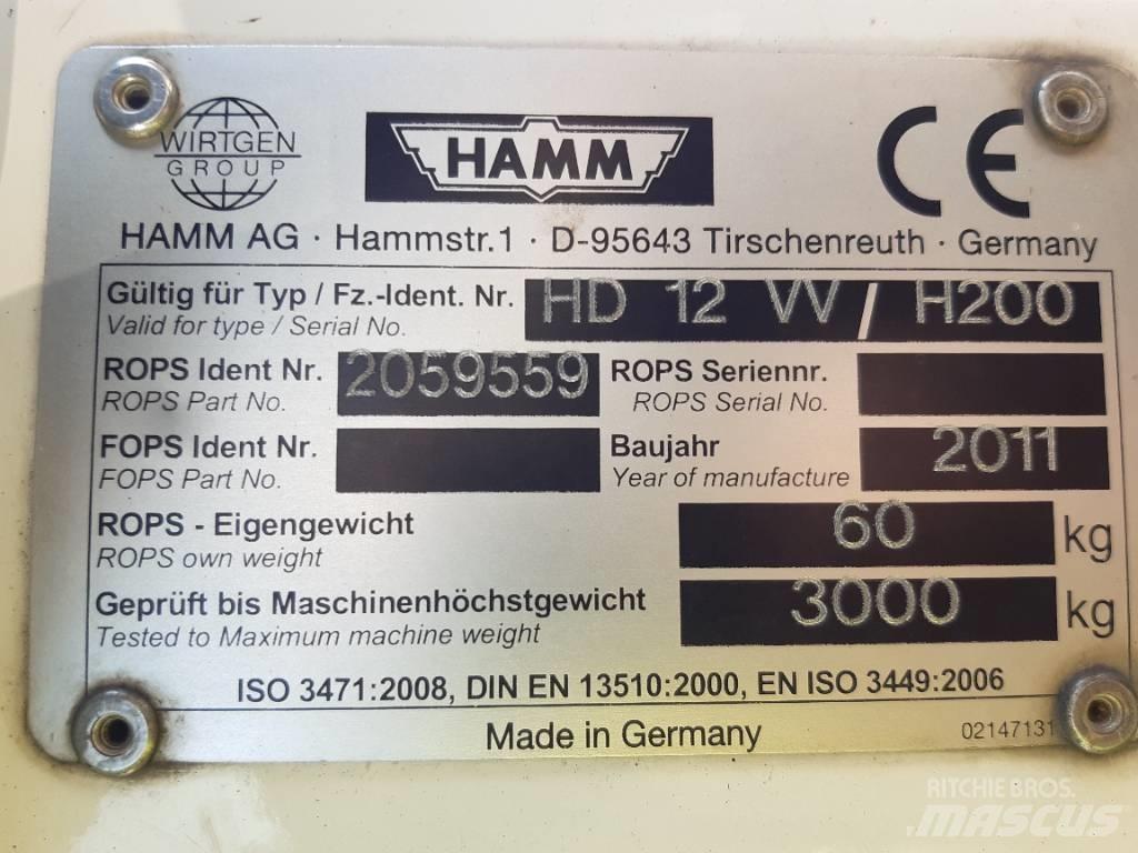 Hamm HD 12 VV Dvojni valjarji