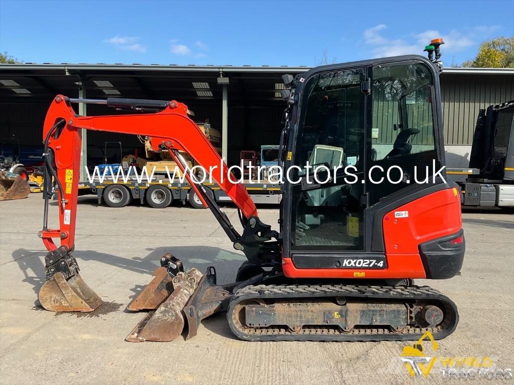 Kubota KX 027-4 Mini bagri <7t