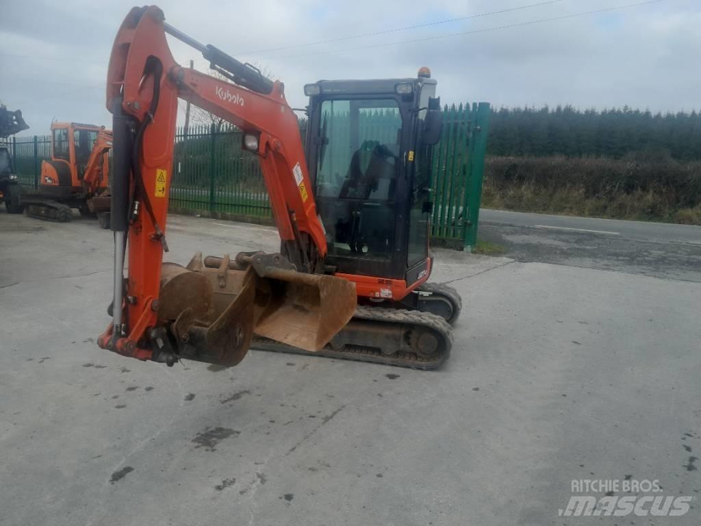 Kubota U 27-4 Mini bagri <7t