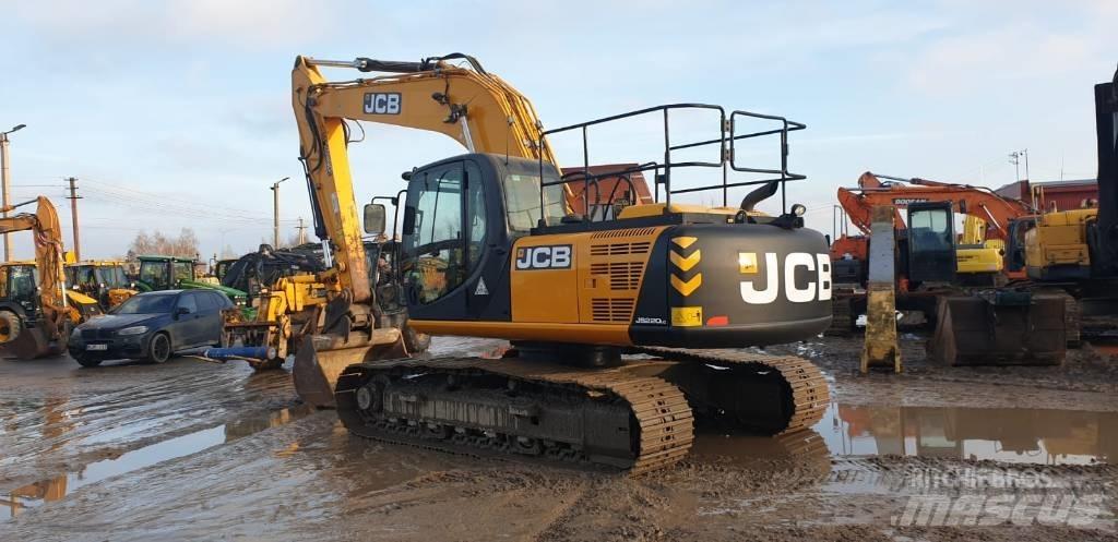 JCB JS 220 LC Bagri goseničarji