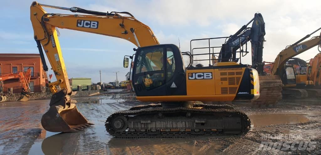JCB JS 220 LC Bagri goseničarji