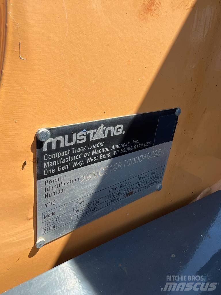 Mustang 2100RT Skid steer mini nakladalci