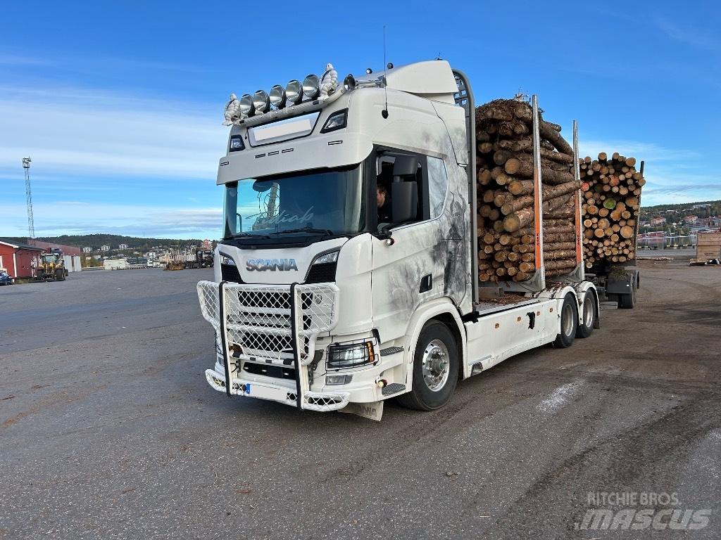 Scania R 650 Tovornjaki za hlode