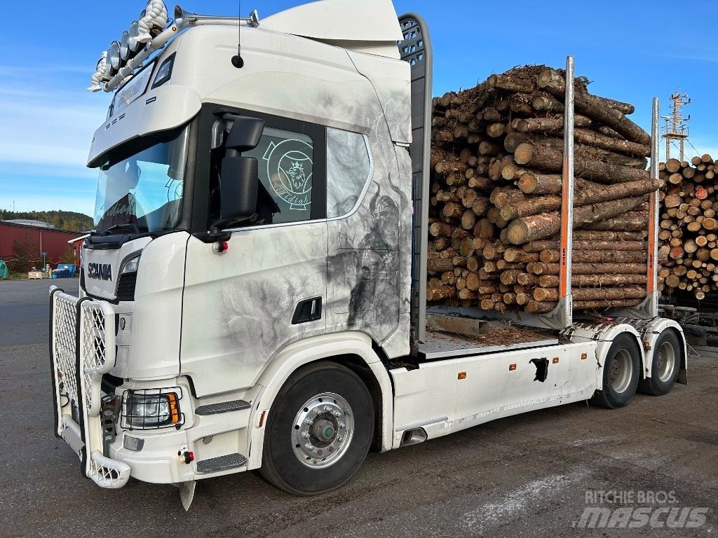 Scania R 650 Tovornjaki za hlode
