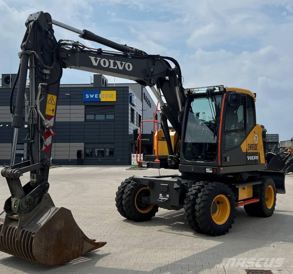 Volvo EWR 130 E Bagri na kolesih