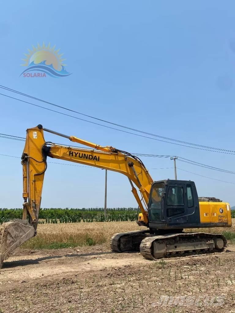 Hyundai Robex 215-7 Bagri goseničarji