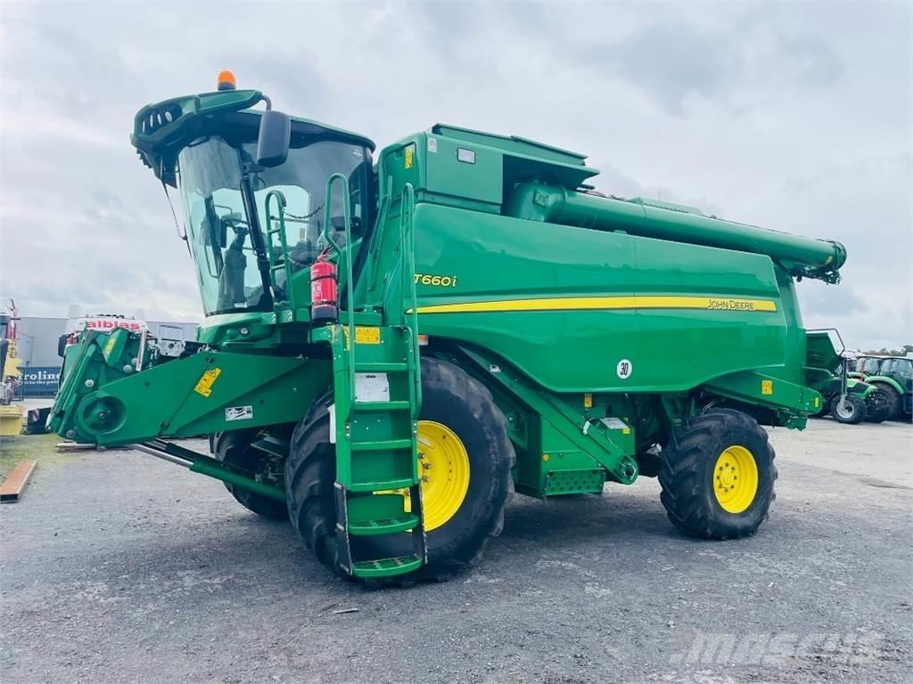 John Deere T660 i Kombajni