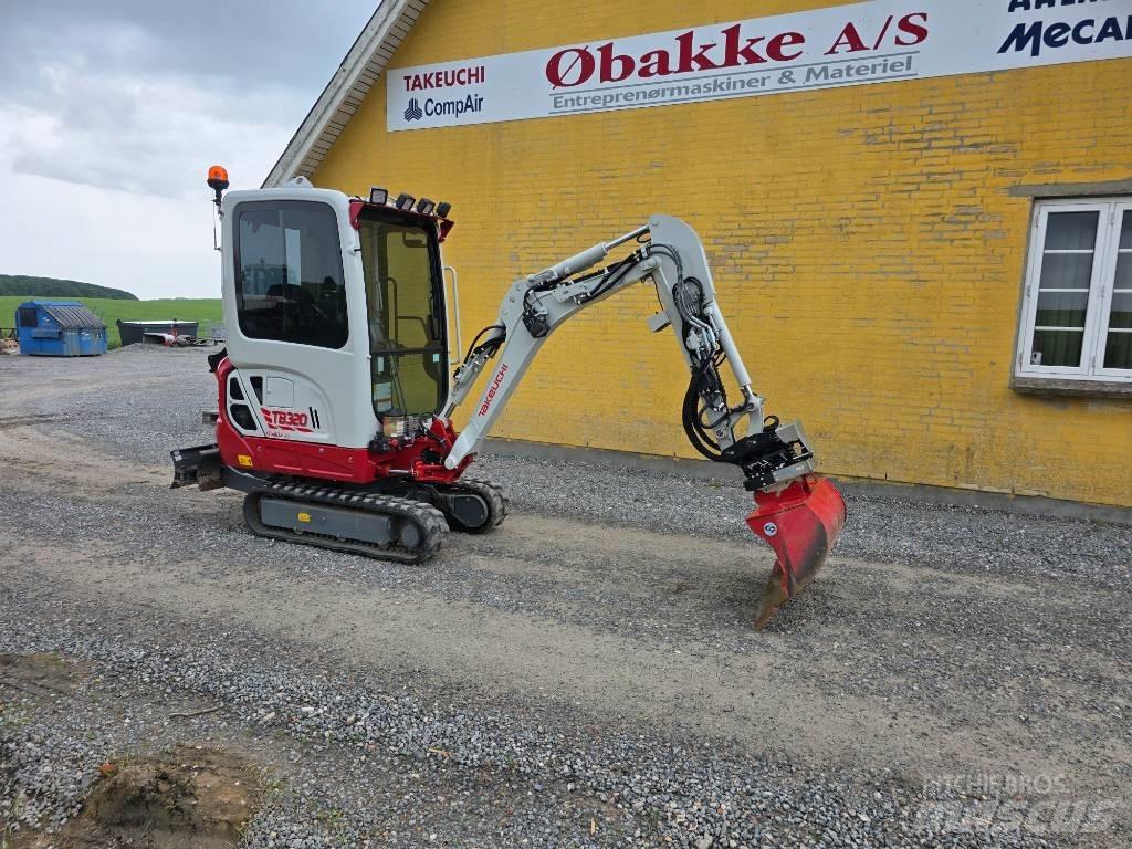 Takeuchi TB 320 Mini bagri <7t