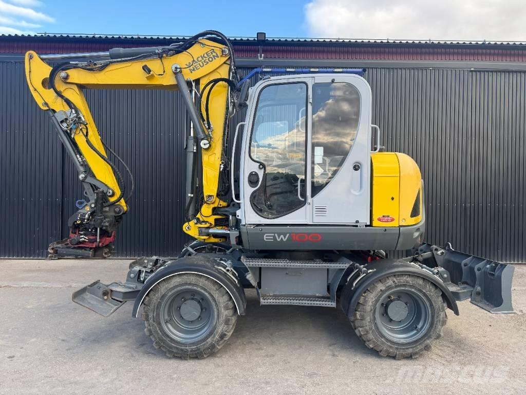 Wacker Neuson EW 100 Bagri na kolesih