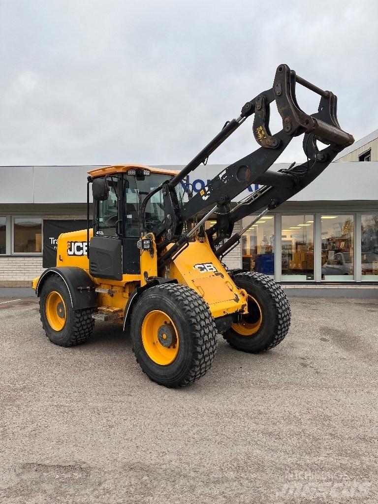 JCB 412 S, 50km/h Kolesni nakladalci