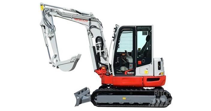 Takeuchi TB257FR Mini bagri <7t