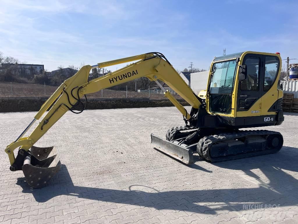 Hyundai Robex 60-9 Mini bagri <7t