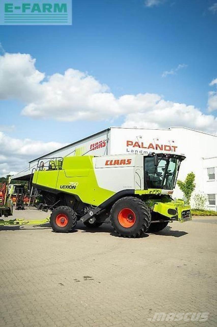 CLAAS lexion 750 Kombajni
