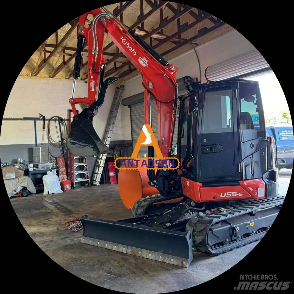 Kubota U55-5 Mini bagri <7t