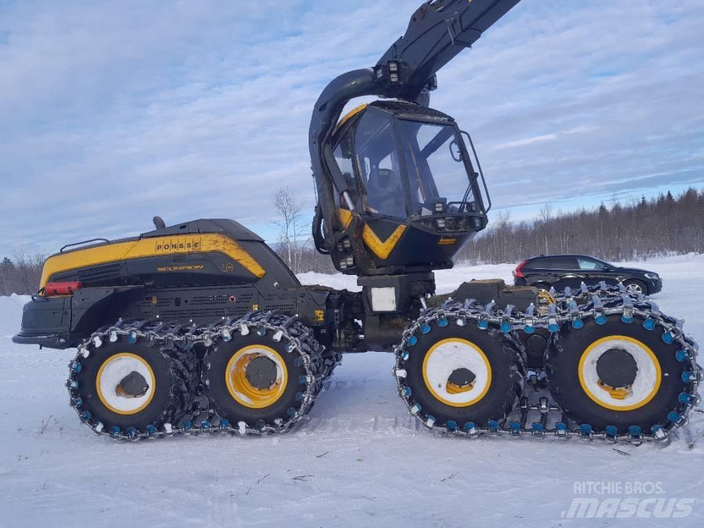 Ponsse Scorpion Harvesterji