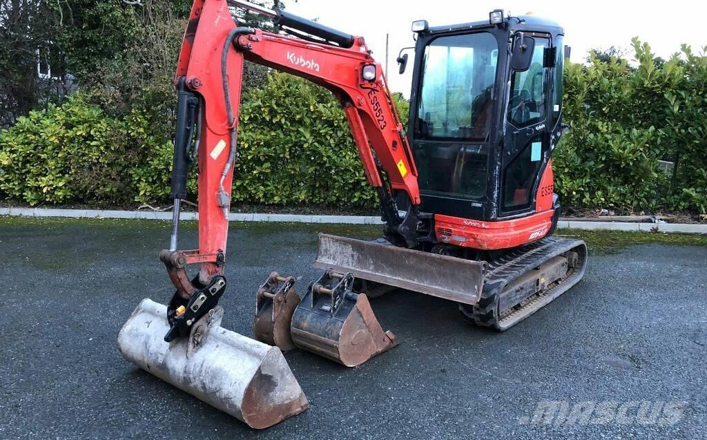 Kubota U 25 Mini bagri <7t