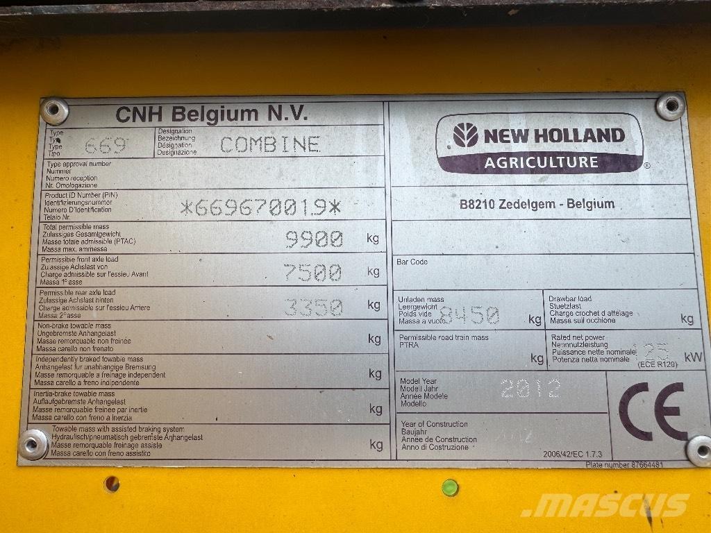 New Holland Tc5060 Kombajni