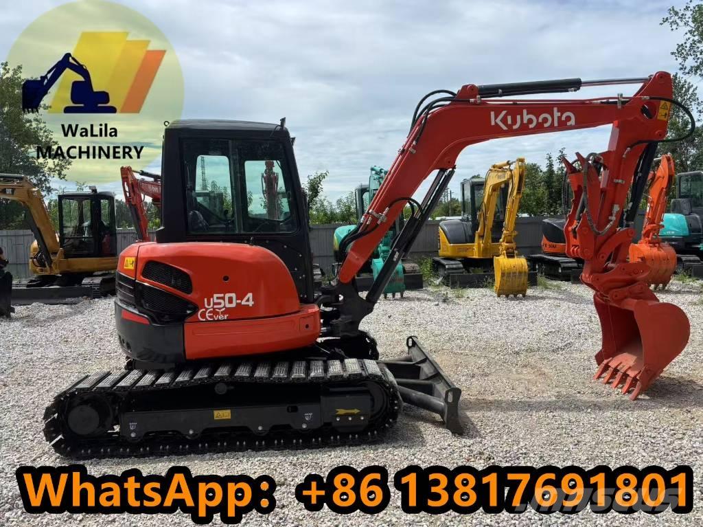 Kubota U 50-4 Mini bagri <7t