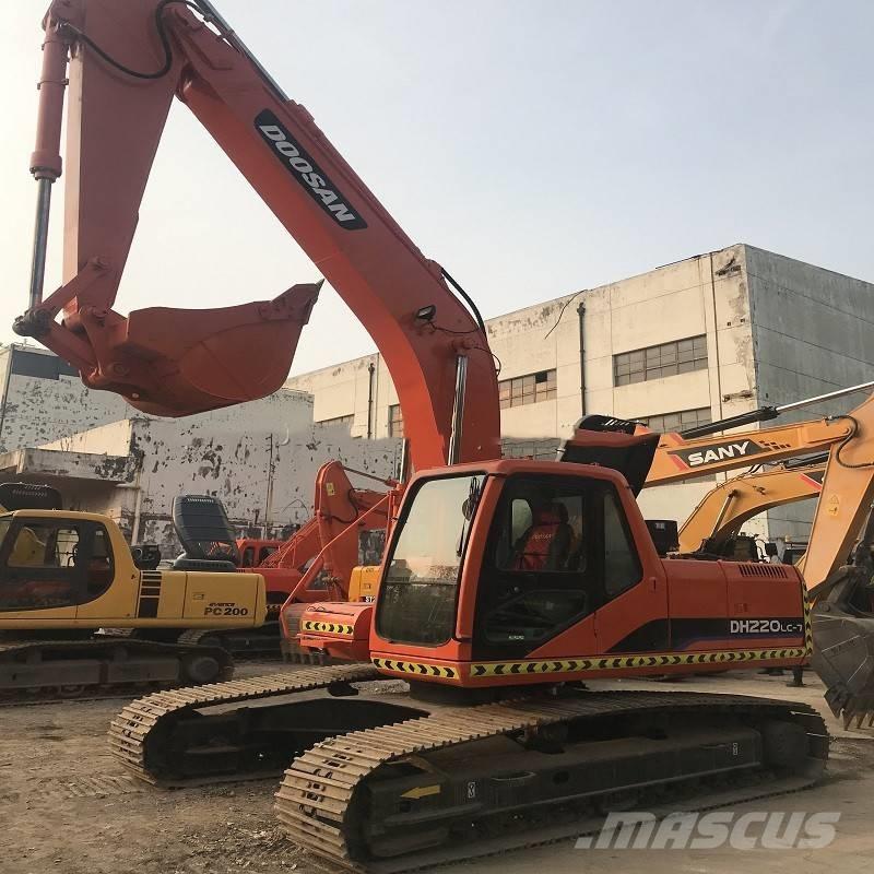 Doosan dh220lc-7 Bagri goseničarji