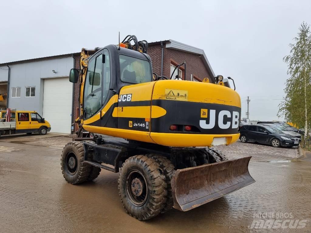 JCB JS 145 W Bagri na kolesih