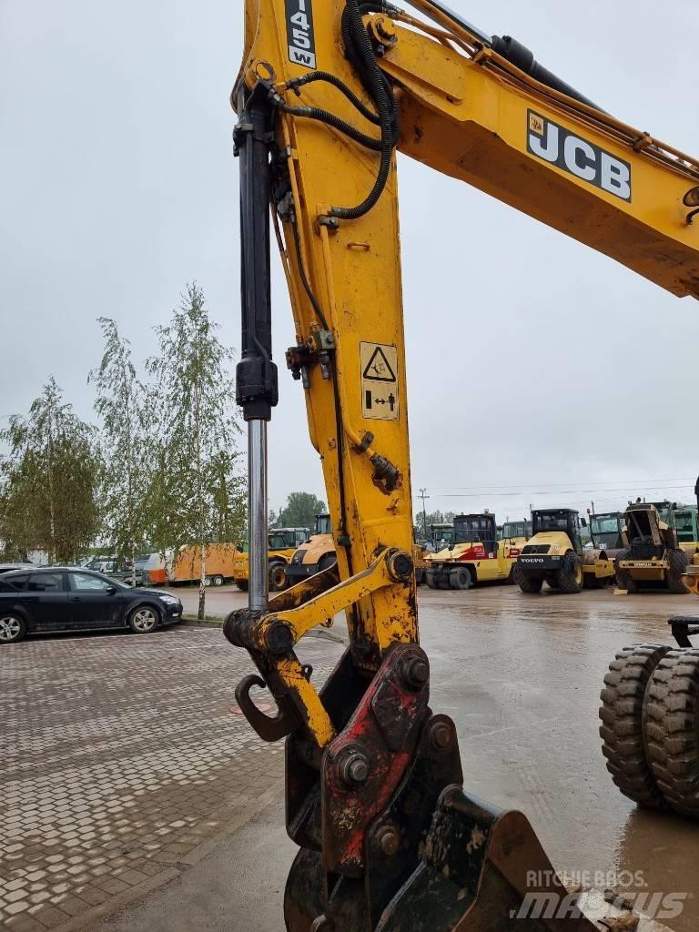 JCB JS 145 W Bagri na kolesih