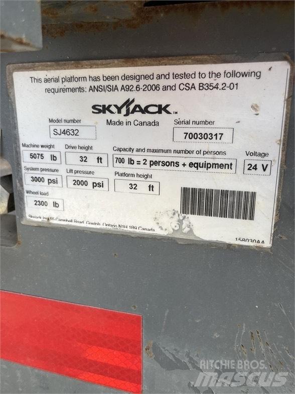 SkyJack SJ III 4632 Škarjaste dvižne ploščadi