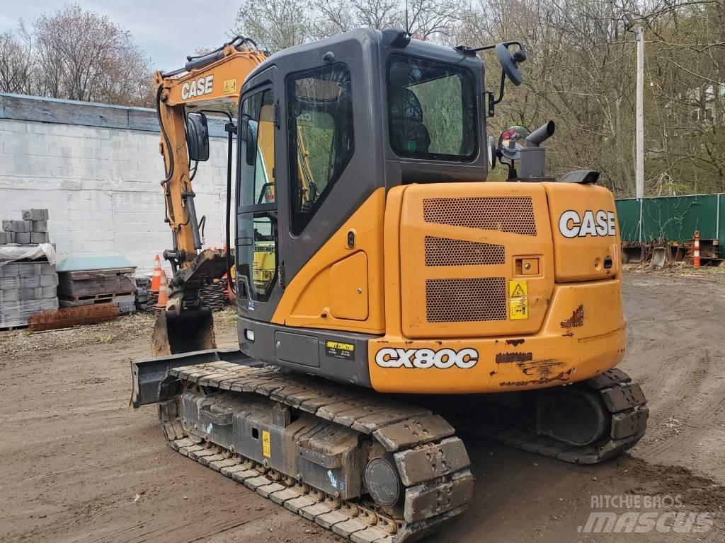 CASE CX 80 C Bagri goseničarji