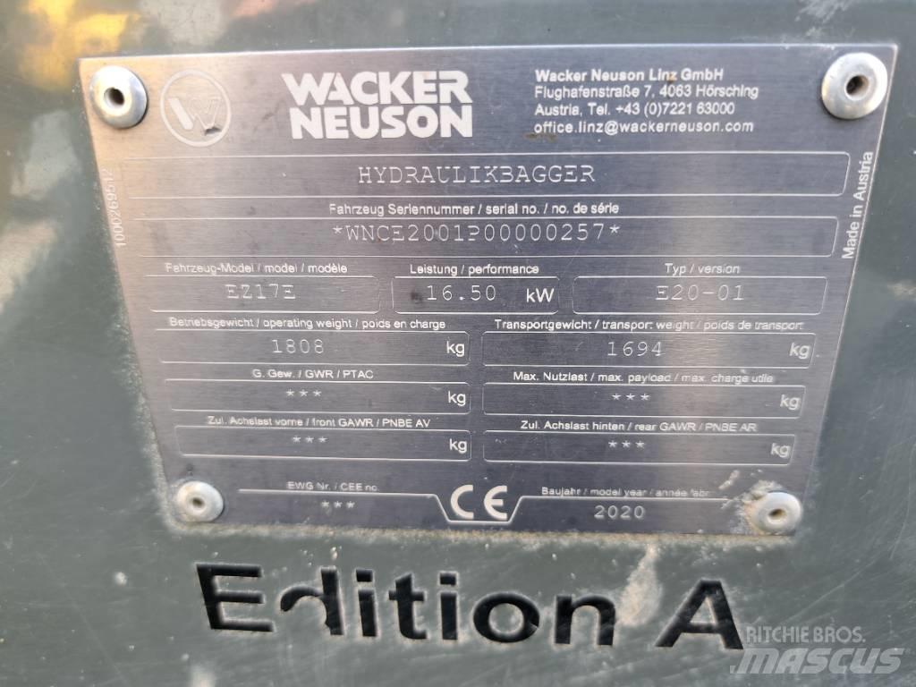 Wacker Neuson EZ17e Bagri goseničarji