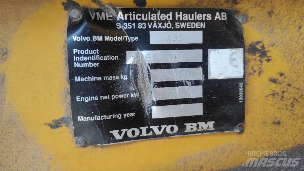 Volvo A 35 Zglobni demperji