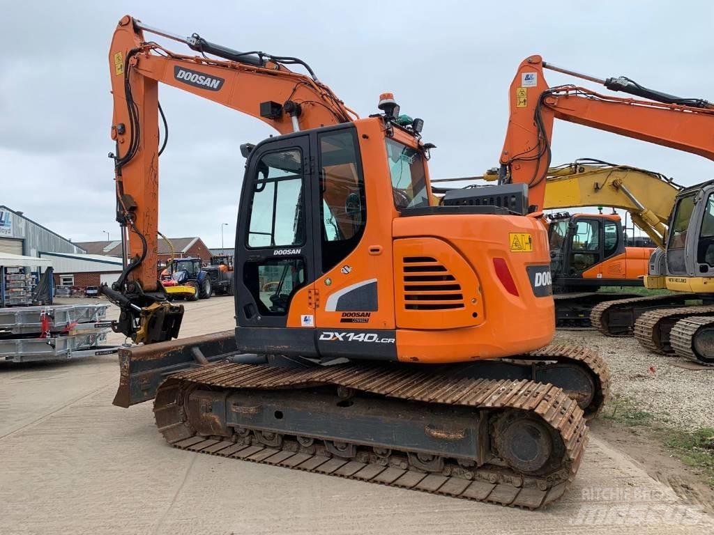 Doosan DX 140 LCR - 5 Bagri goseničarji