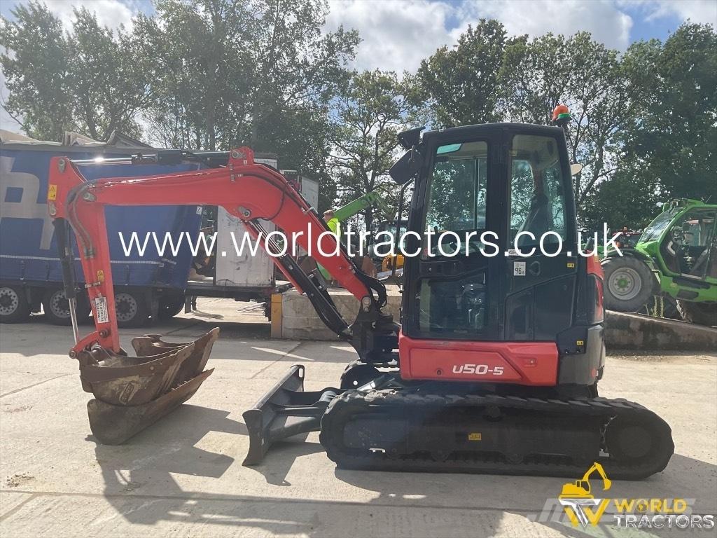 Kubota U 50-5 Midi bagri 7t – 12t