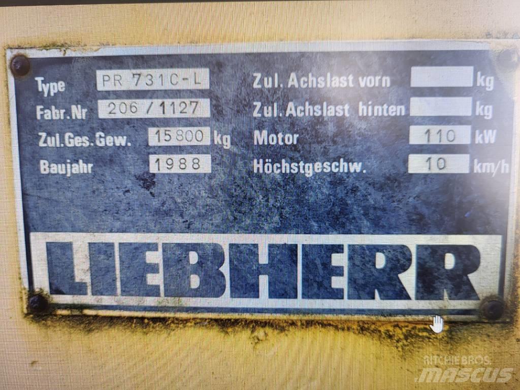Liebherr PR 731 CL Buldožerji goseničarji