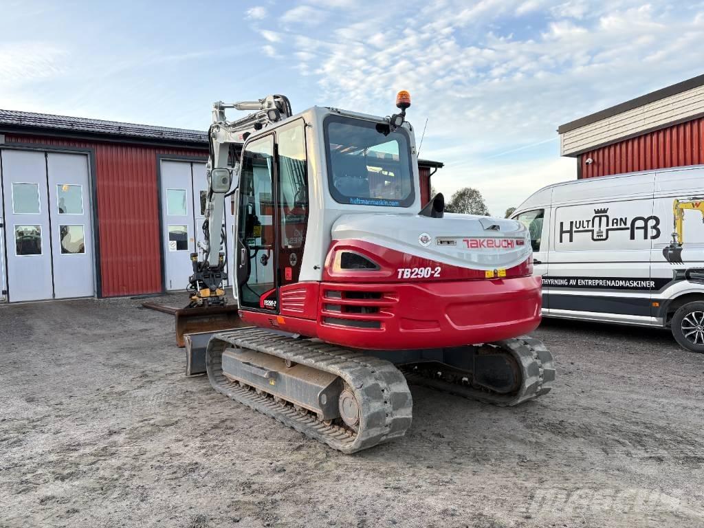 Takeuchi TB290 Midi bagri 7t – 12t