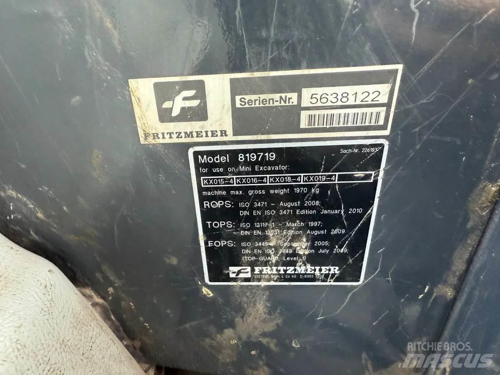 Kubota KX018-4 Mini bagri <7t