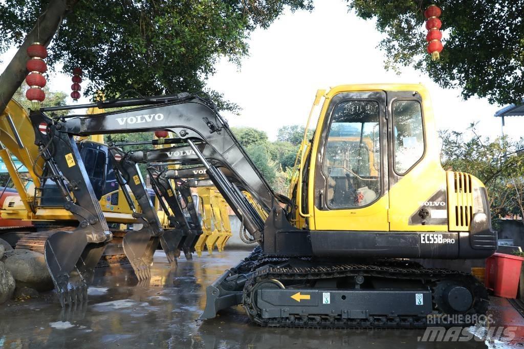 Volvo EC 55 B Mini bagri <7t