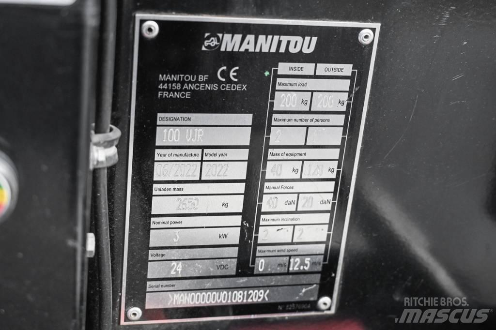 Manitou VJR 100 Zglobne dvižne ploščadi
