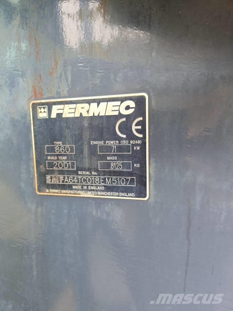 Fermec 860 Rovokopači