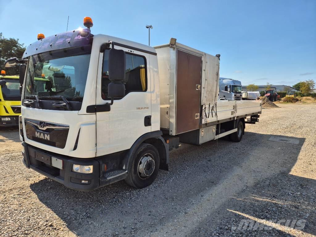 MAN TGL 12.250 Tovornjaki s kesonom/platojem