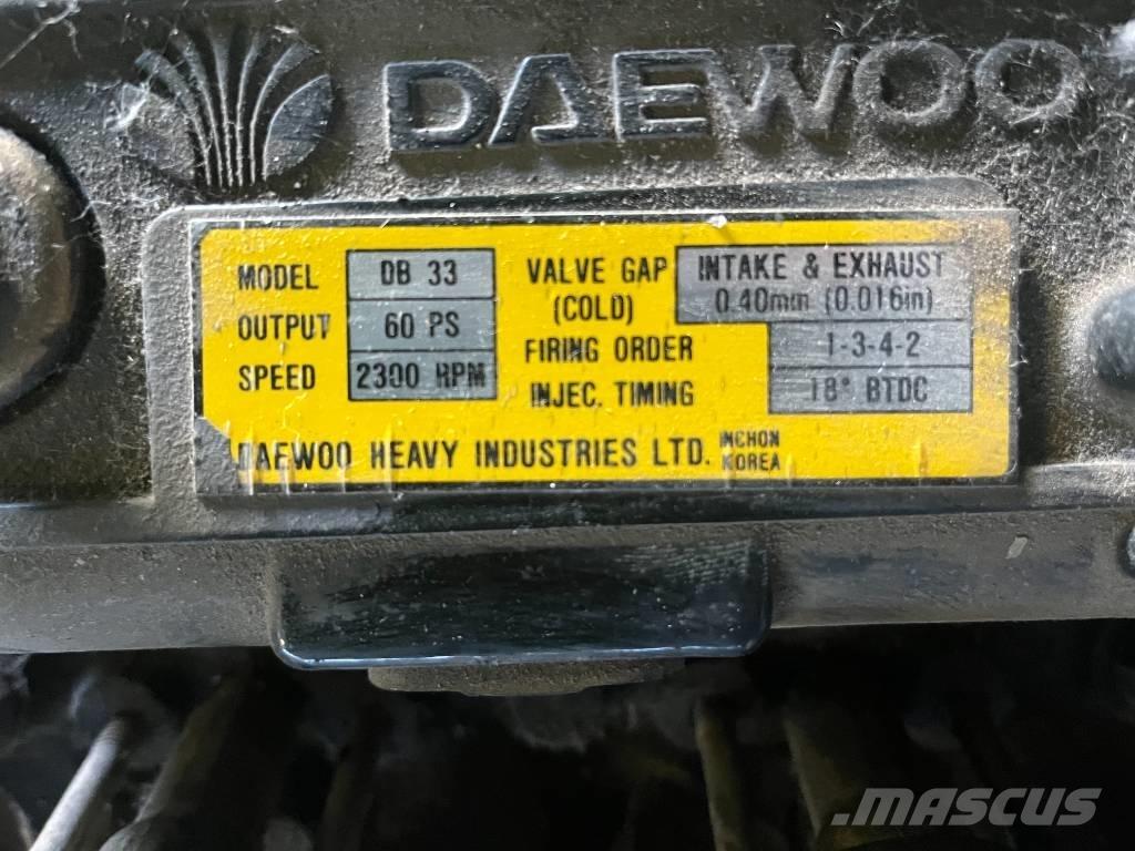 Daewoo DB33A E-0059 Motorji